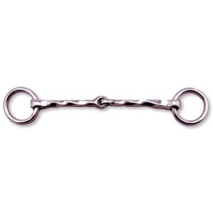 Ring Snaffle Bit (Twisted)