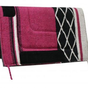 Diamond Design Acrylic Top Saddle Pad with Felt Bottom