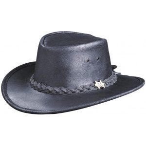 Hat N Pouch Oily Australian Leather