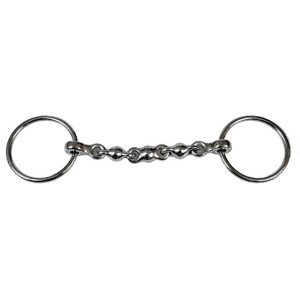 Stainless Steel Waterford Ring Snaffle Bit