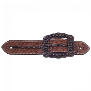 Cooper Belt Buckle Bling Spur Straps