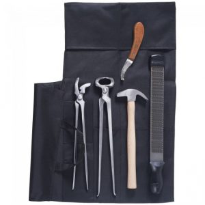 7 Piece Professional Farrier Kit W/Cordura Case