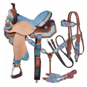 Macaelah Barrel 5 Piece Saddle Package