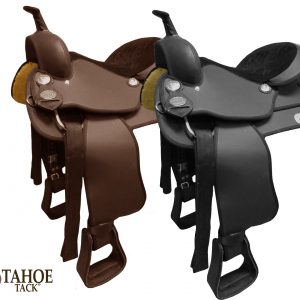Midnight Rider Synthetic Pleasure Riding Saddle
