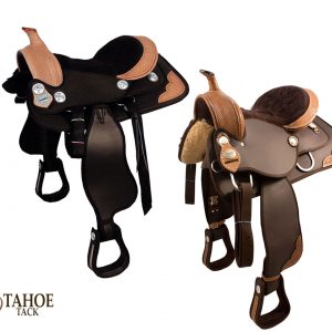 Synthetic Basket Weave Saddle