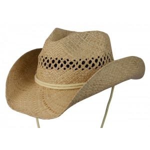 Coby Kids Western Raffia Hat
