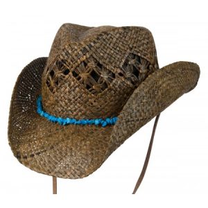 Cascade Mountain Organic Raffia Western Hat