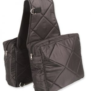 Quilted Cooler Saddle Bag