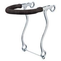 Hackamore with Gum Rubber Covered Bike Chain Noseband