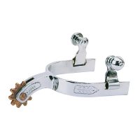 Children's Spurs with Engraved Band