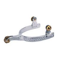 Ladies' Roping Spur with Engraved Band