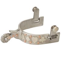 Men's Spur with Card Suit Design