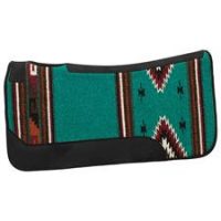 Contoured Single Weave Wool Blend Felt Saddle Pad
