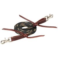 Flat Braided Competition Roper Reins, 5/8