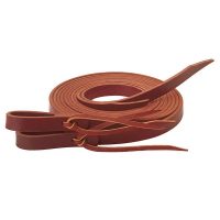 Burgundy Latigo Split Reins