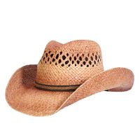 JOHN DEAR WESTERN RAFFIA HAT JOHN DEAR WESTERN RAFFIA HAT